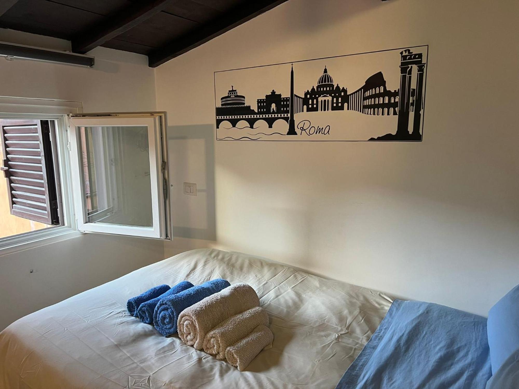 Monolocale Trastevere Locato Per Finalita Turistiche Róma Kültér fotó